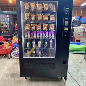 AMS 39-VRM FOR CANS/BOTTLES AND SNACKS w/credit card reader