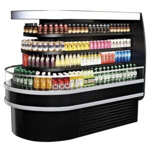 Turbo Air Island Display Self-Serve Refrigerated Merchandiser – TIOM-36RSB-N