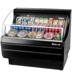 Turbo Air Open Display Refrigerated Merchandiser – TOM-40SW(B)-N