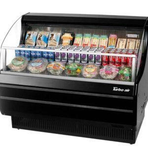 Turbo Air Open Display Refrigerated Merchandiser – TOM-50SW(B)-N